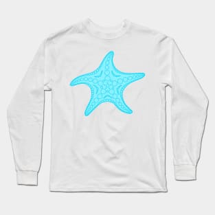 Starfish (blue) Long Sleeve T-Shirt